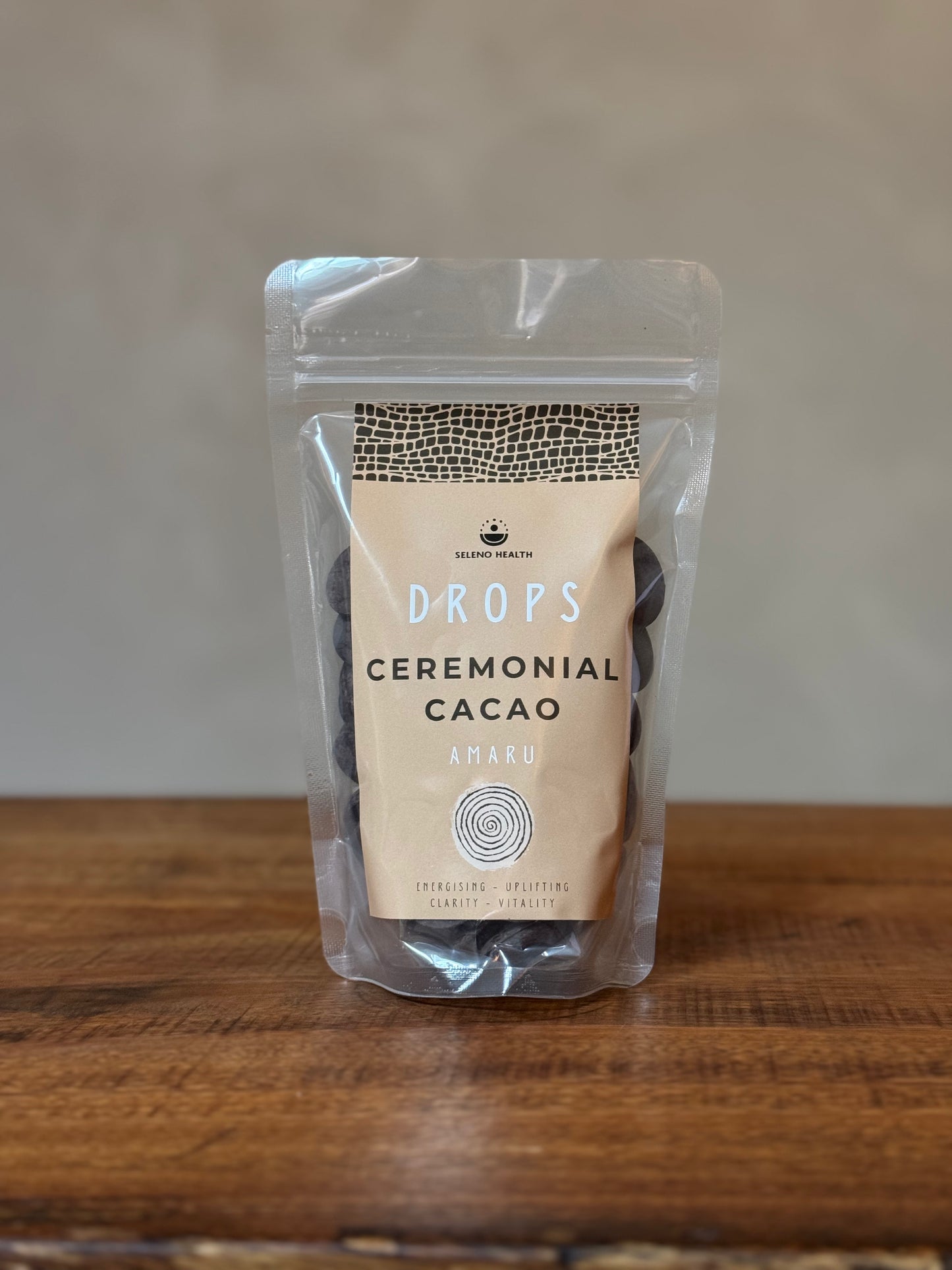 Amaru Ceremonial Cacao Drops, Seleno Health