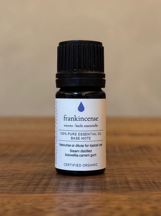 Frankincense Certified Organic Essential Oil, Synthesis Energy Imbued Organics