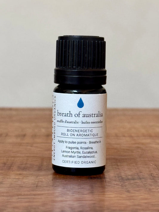 Breath of Australia Certified Organic Essential Oil, Synthesis Energy Imbued Organics