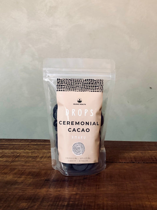 Amaru Ceremonial Cacao Drops, Seleno Health