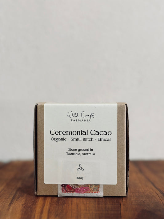 Ceremonial Cacao, Wild Craft Tasmania