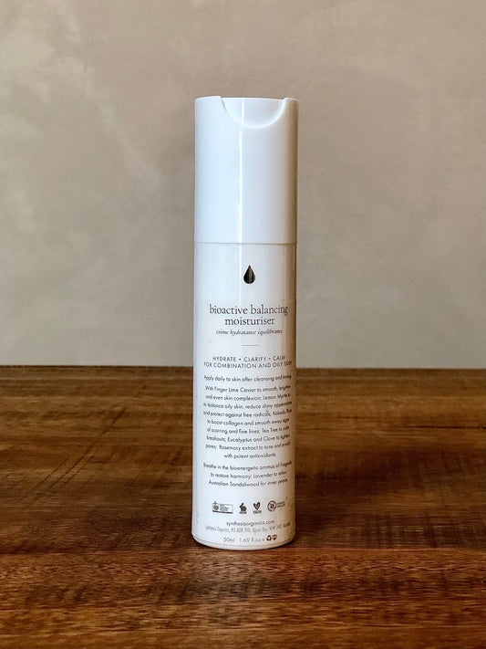 Bioactive Balancing Moisturiser, Synthesis Organics