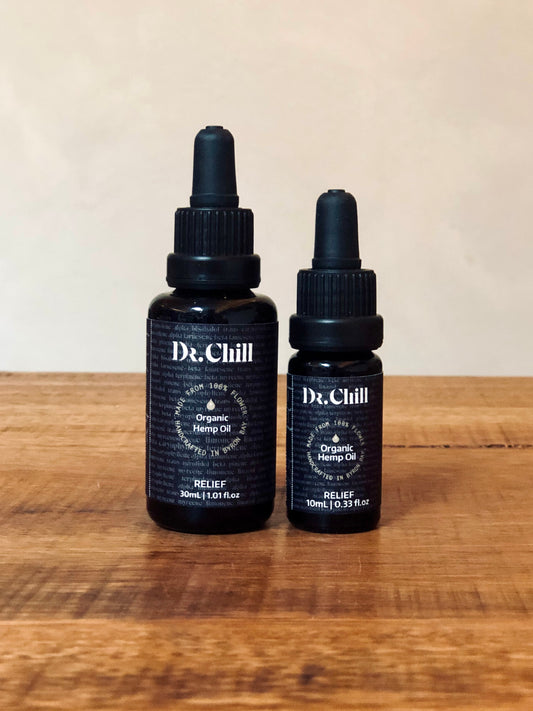 Relief - Organic Hemp oil, Dr. Chill