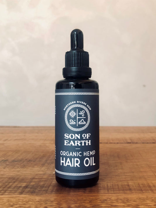 Hair Oil Organic Hemp, Son Of Earth