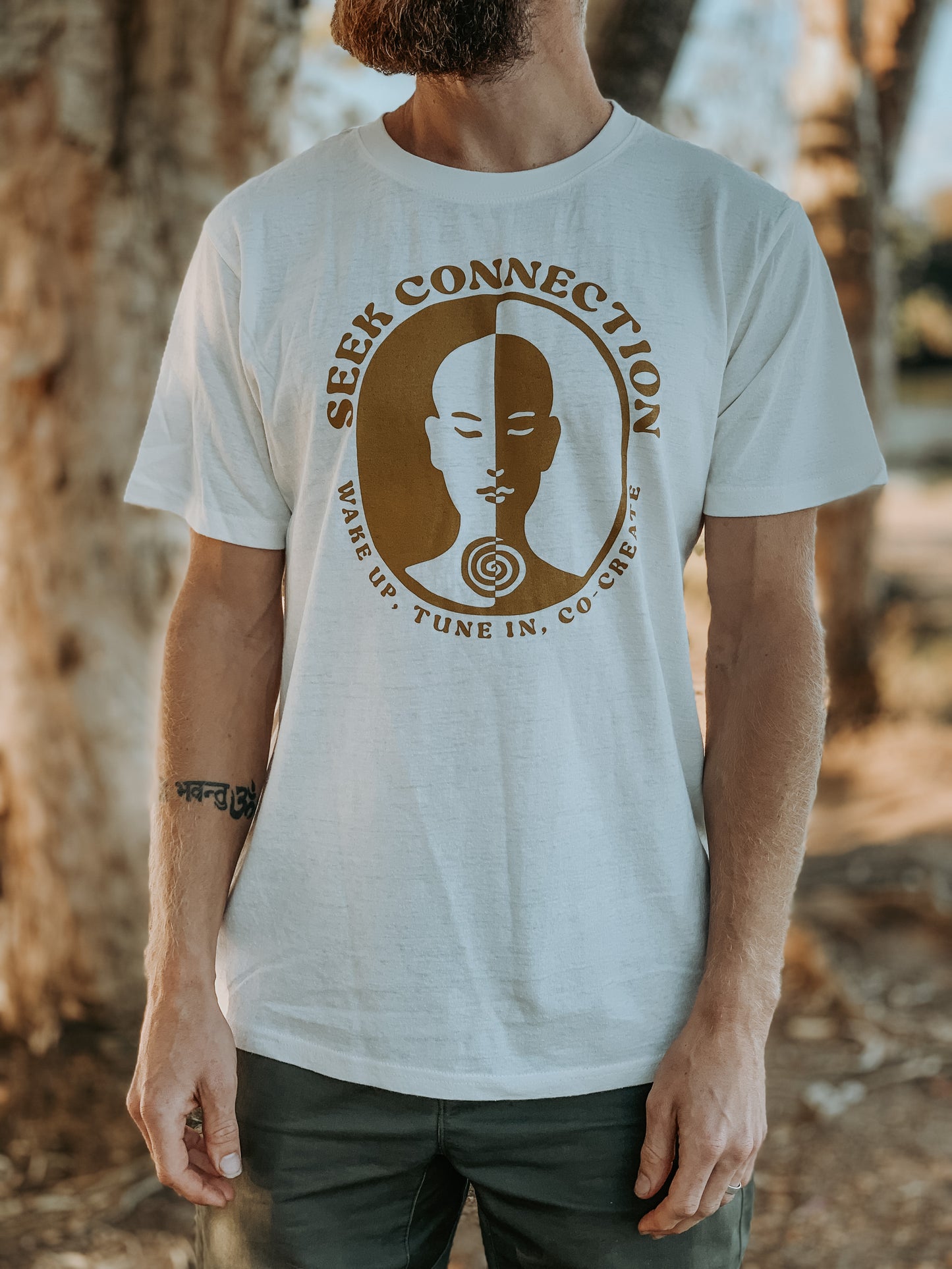'Seek Connection' Hemp T-shirt