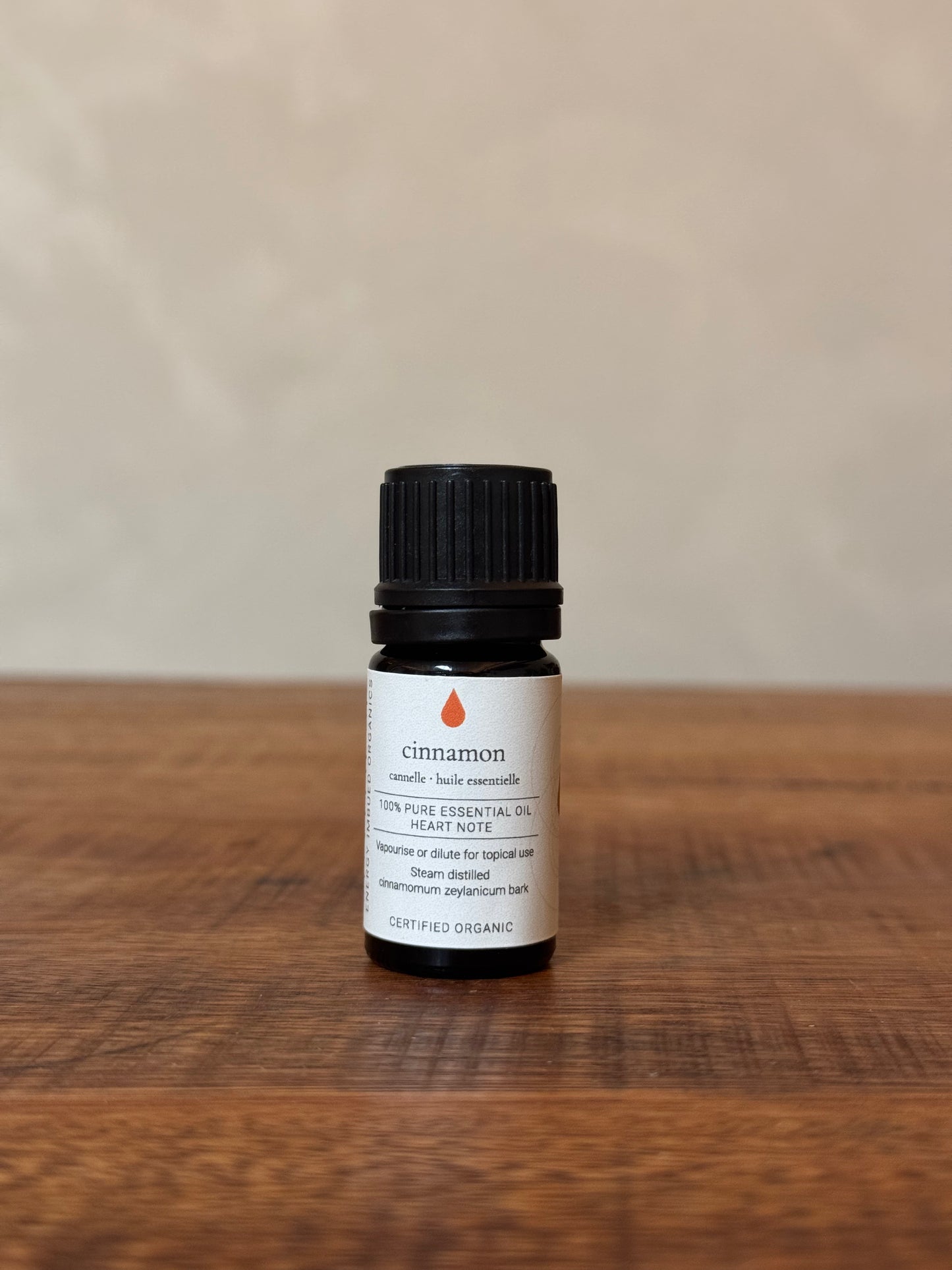 Cinnamon Certified Essential Oil, Synthesis Energy Imbued Organics
