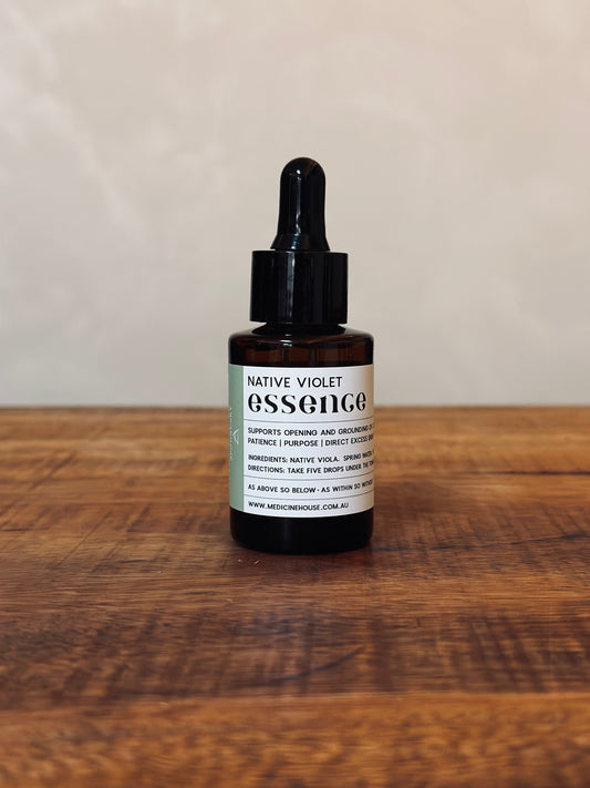 Native Violet Flower Essence, Medicine House Apothecary