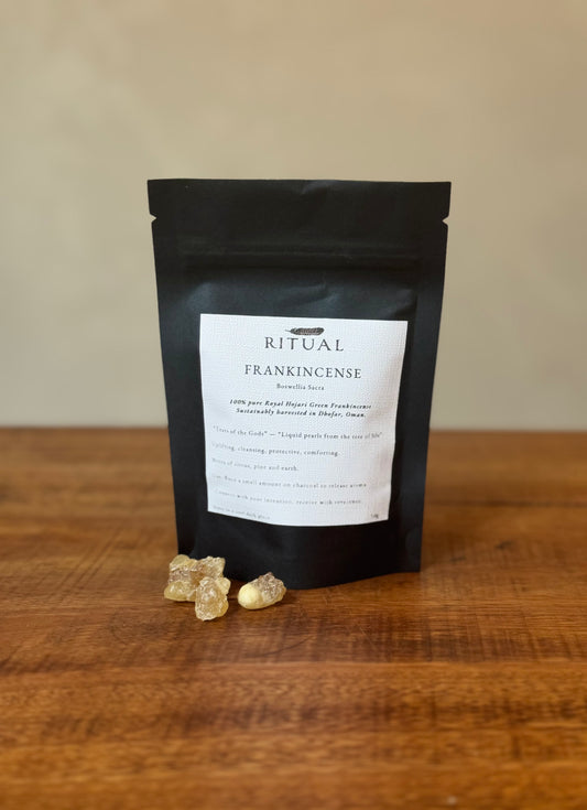 Green Hojari Frankincense Resin, Ritual