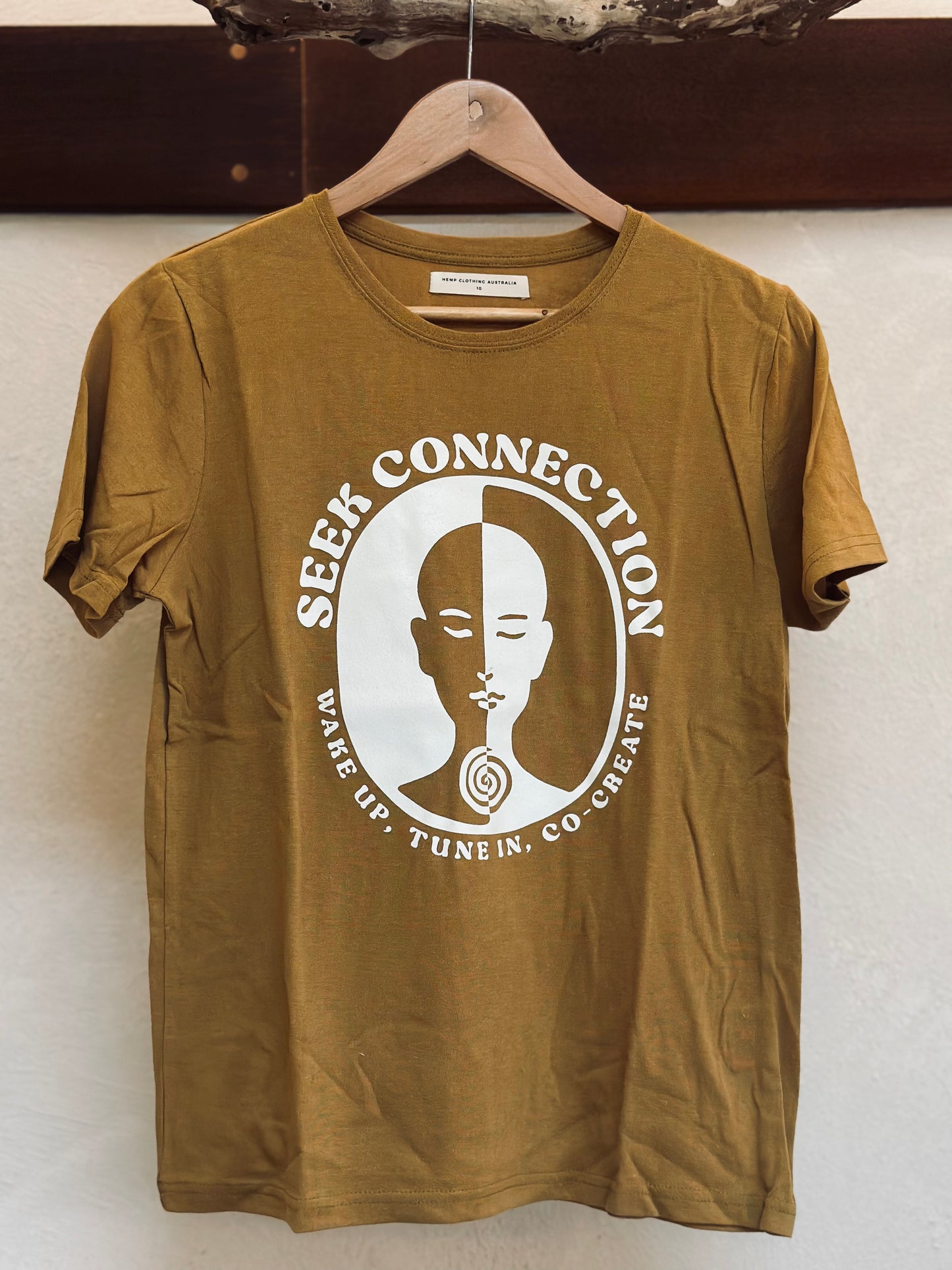 'Seek Connection' Hemp T-shirt
