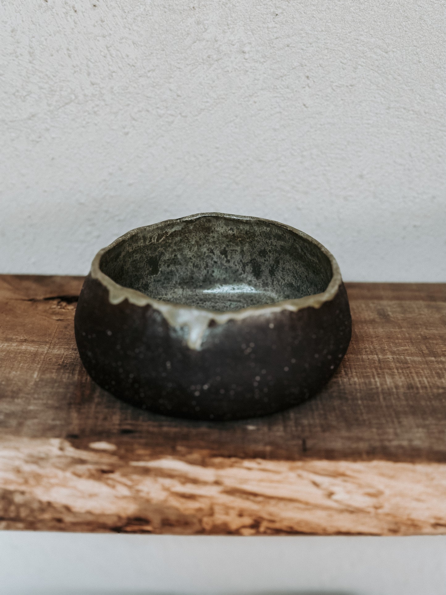 Obsidian Tea Bowl Medium, Void Ceramics