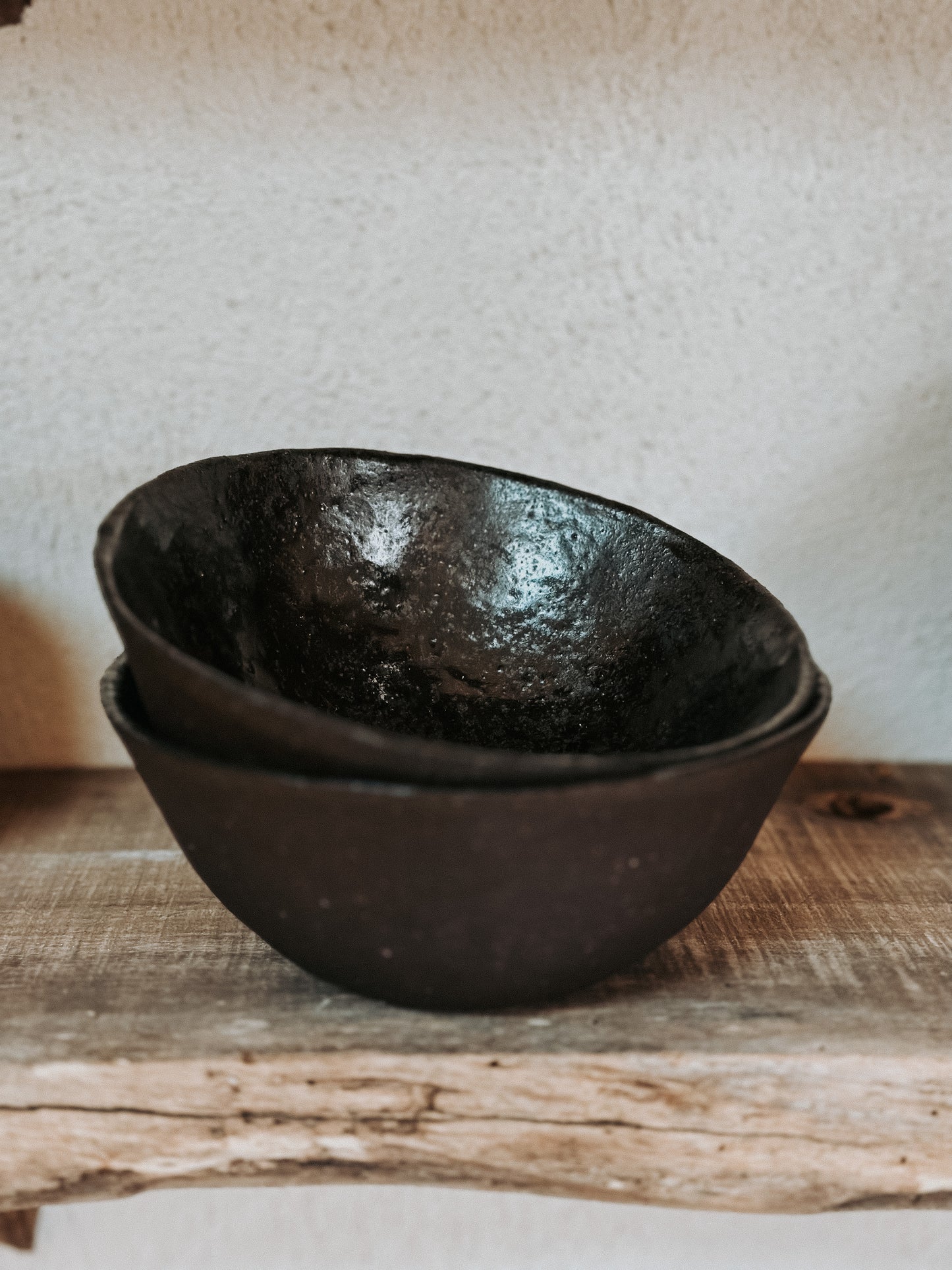 Obsidian Deep Bowl, Void Ceramics