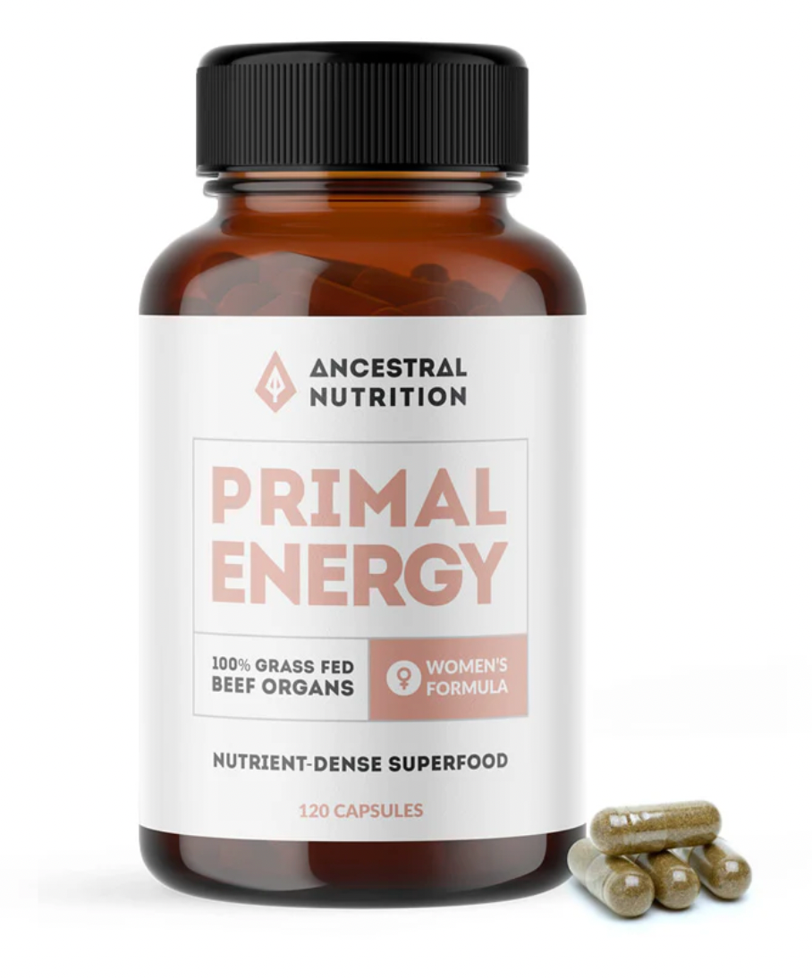 Primal Energy Women Capsules, Ancestral Nutrition