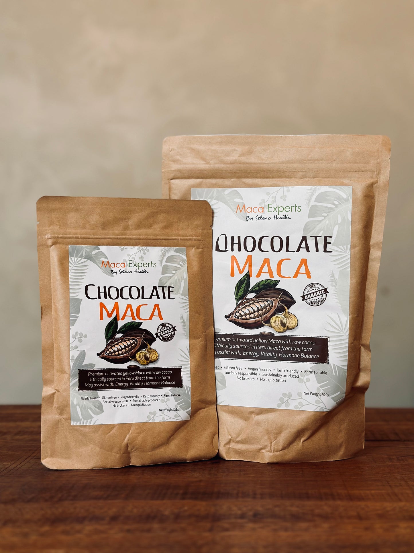 Organic Chocolate Maca, Seleno Health