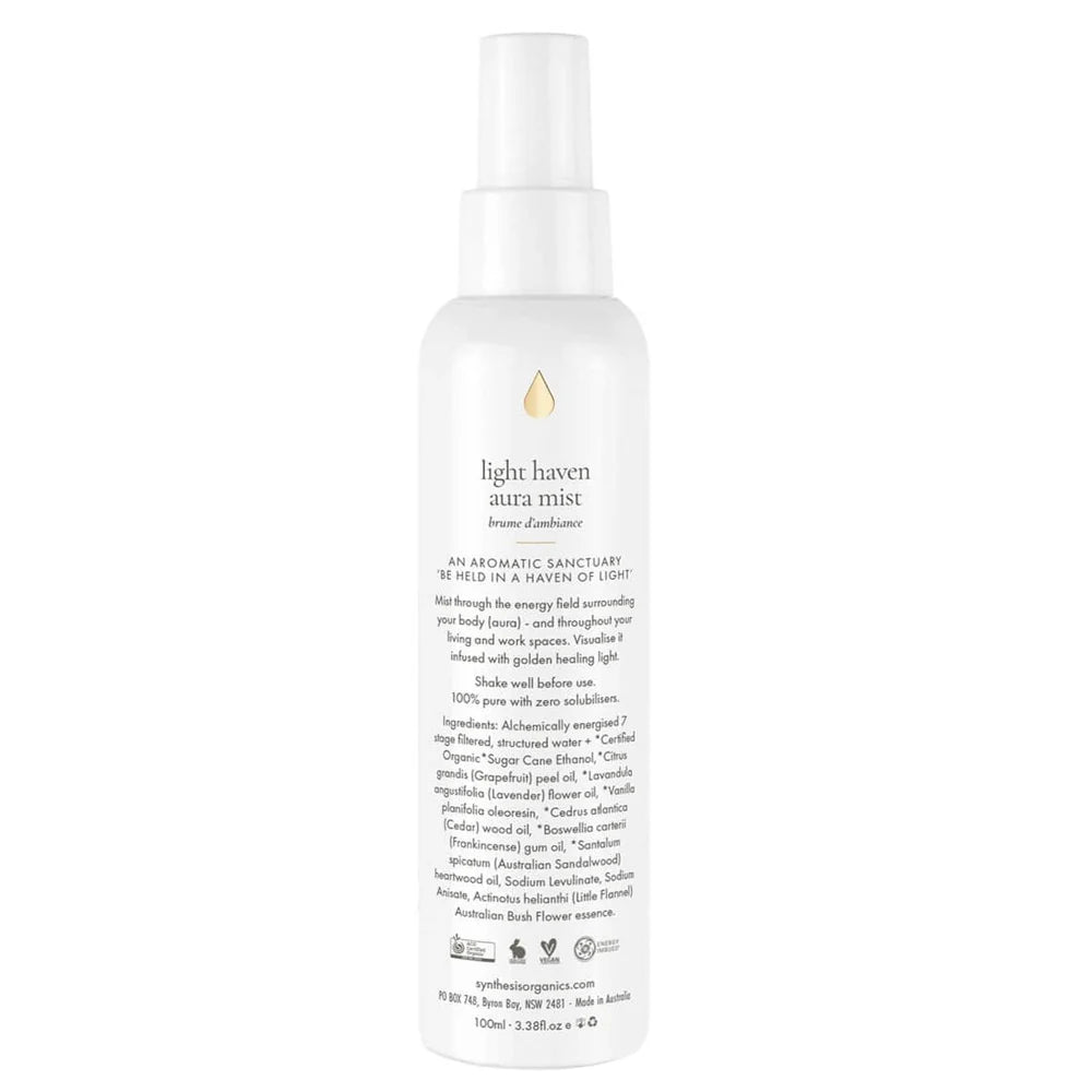 Light Haven Aura Mist, Synthesis Organics