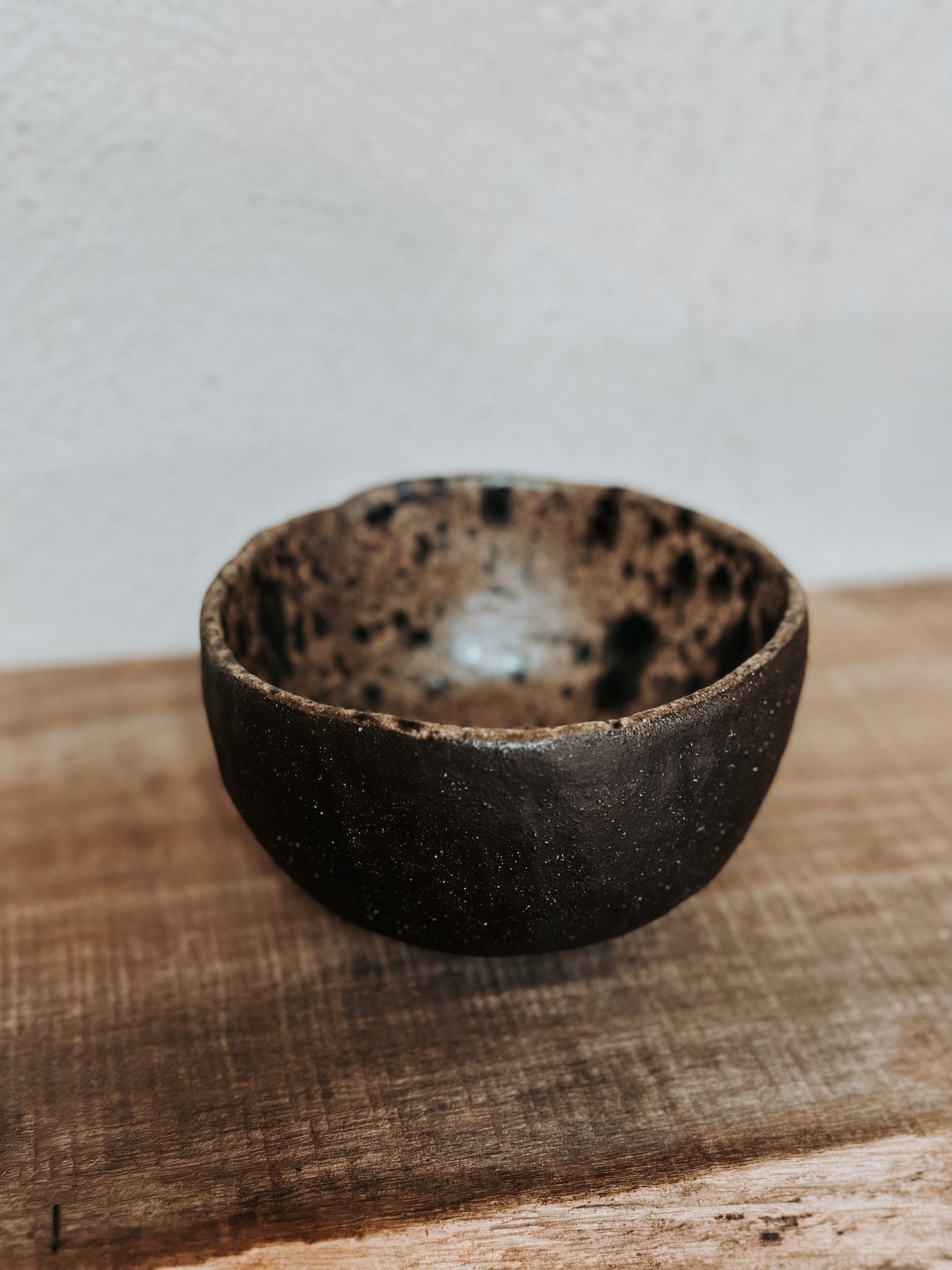 Dark Spot Chawan, Void Ceramics